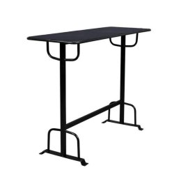 Konsola stół barowy DECLAN czarny do loftu industrialny DUTCHBONE