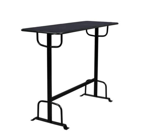 Konsola stół barowy DECLAN czarny do loftu industrialny DUTCHBONE