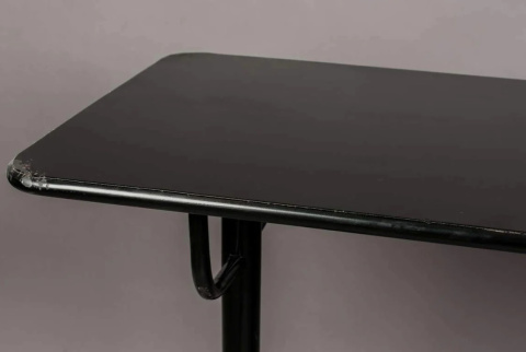 Konsola stół barowy DECLAN czarny do loftu industrialny DUTCHBONE