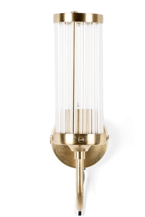 Kinkiet lampa ścienna ANGEL ON FIRE złota glamour BOLD MONKEY
