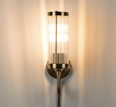 Kinkiet lampa ścienna ANGEL ON FIRE złota glamour BOLD MONKEY