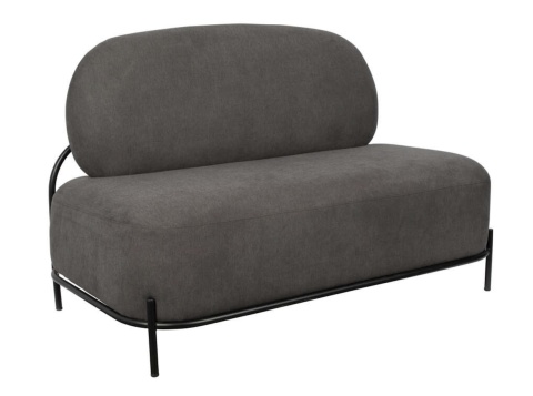 Sofa tapicerowana 2-osobowa POLLY szara skandynawski styl ZUIVER