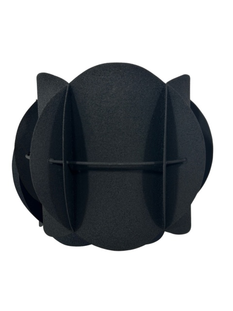 Kinkiet ścienny czarny metalowy – nowoczesna lampa ścienna stylizowana w stylu industrialnym