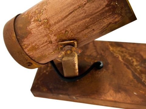 Kinkiet podwójny spot ścienny sufitowy nowoczesne oświetlenie do lotfy styl industrialny rustykalnyrdza