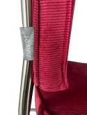 Detal tapicerki i metki kolekcji Ridge Rib Brushed Zuiver