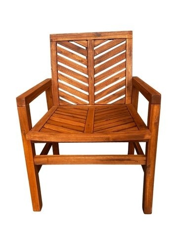 Krzesło ogrodowe Acacia Chevron Walker Edison – zestaw 2 szt.