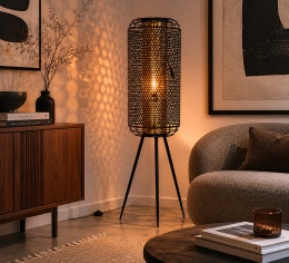 Lampa podłogowa Archer XL industrialna Dutchbone