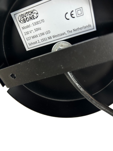 Lampa wisząca ażurowa metalowa czarna siatka gniazdo os styl industrialny do loftu