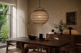 Lampa wisząca MING Round 45 kula Dutchbone