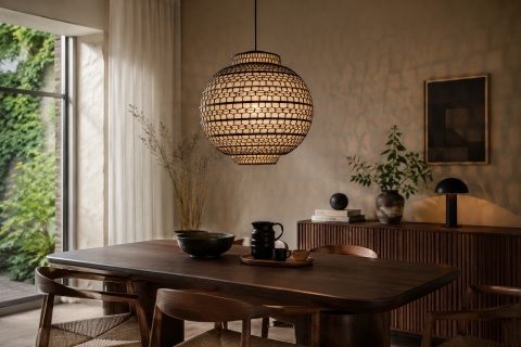 Lampa wisząca MING Round 45 kula Dutchbone