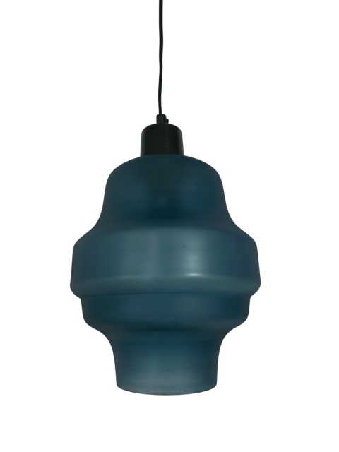 elegancka lampa wisząca antracytowa do salonu – zdjęcie 3