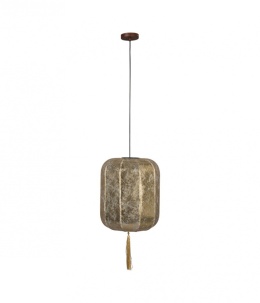 Lampa wisząca SUONI S chiński lampion duża złota latarnia DUTCHBONE