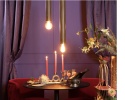 Lampa wisząca SWEET MESH M złota industrial glamour BOLD MONKEY