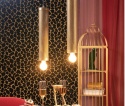 Lampa wisząca SWEET MESH M złota industrial glamour BOLD MONKEY