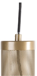 Lampa wisząca SWEET MESH M złota industrial glamour BOLD MONKEY