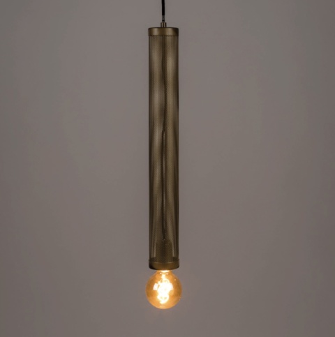Lampa wisząca SWEET MESH M złota industrial glamour BOLD MONKEY