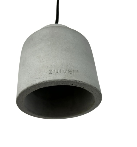 Lampa wisząca betonowa szara styl skandynawski industrial minimalizm do loftu