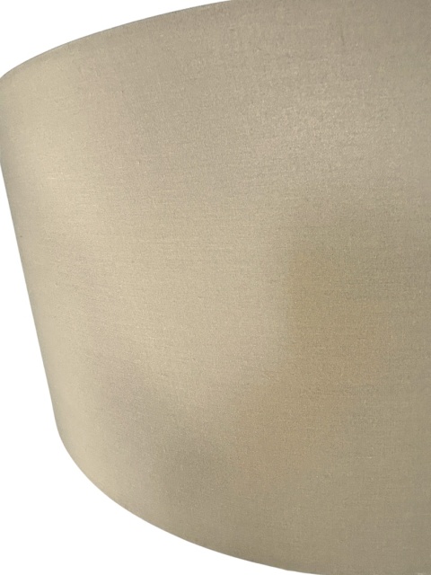 OUTLET Lampa podłogowa z abażurem w kolorze taupe – nowoczesna elegancja i styl skandynawski