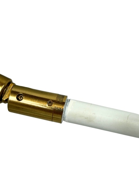 OUTLET Lampa ścienna kinkiet podwójny biała skandynawski styl glamour