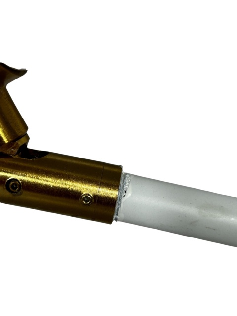 OUTLET Lampa ścienna kinkiet podwójny biała skandynawski styl glamour