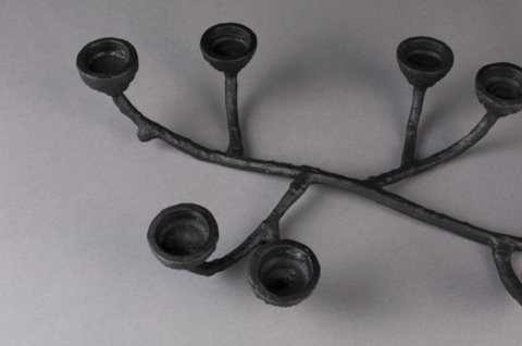 Świecznik SENTO MULTI czarny industrial vintage DUTCHBONE
