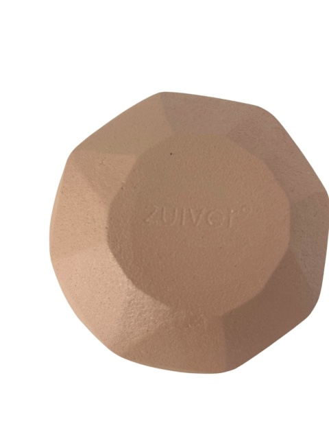 Wazonik różowy metalowy wzór origami skandynawski styl