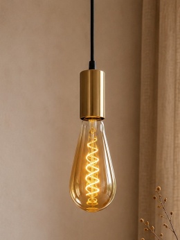 Dekoracyjna żarówka LED Drop Gold White Label Living E27