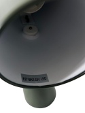 Wnętrze zielonego klosza lampki White Label Living Vesper