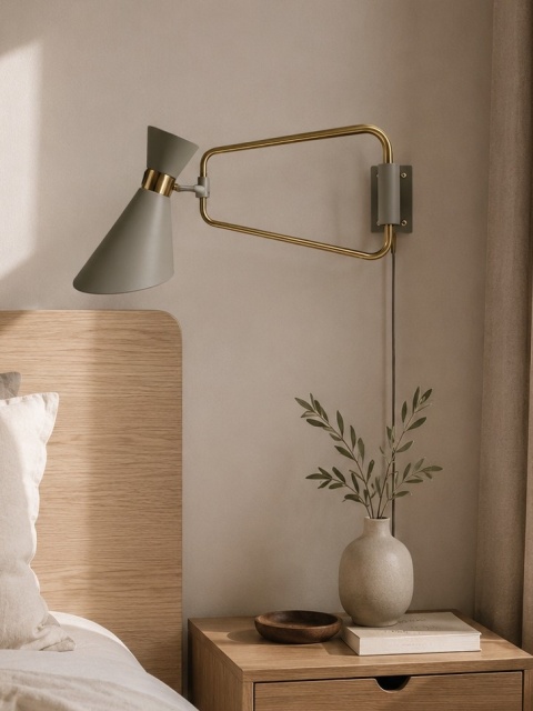 Lampa ścienna Shady szara Zuiver