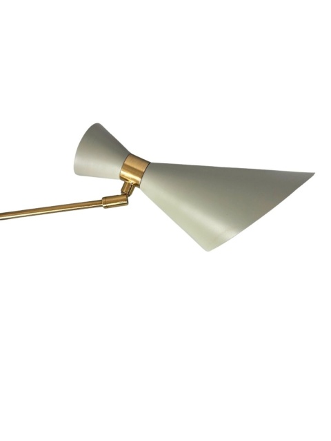 Profil lampy ściennej Zuiver Shady Grey.