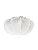 Biała lampa sufitowa M White Label Living widok frontowy na białym tle