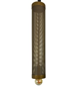 Lampa wisząca Bold Monkey Sweet Mesh S Gold – widok z przodu.