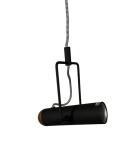 Lampa MARLON czarna w pozycji poziomej