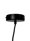 Czarna metalowa podsufitka lampy wiszącej MONICA.