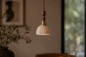 Lampa wisząca Poppy Wide biała Dutchbone