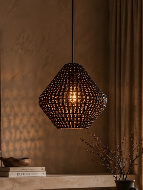 Lampa wisząca miedziana łuska Dutchbone