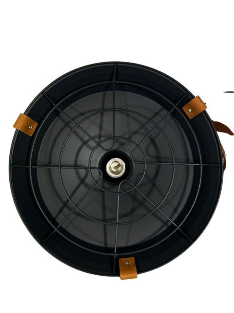 Lampa wisząca na skórzanym pasku DEK 40 antracyt nowoczesna ZUIVER