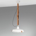 Lampa wisząca na skórzanym pasku DEK 40 antracyt nowoczesna ZUIVER