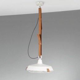 Lampa wisząca na skórzanym pasku DEK 40 antracyt nowoczesna ZUIVER