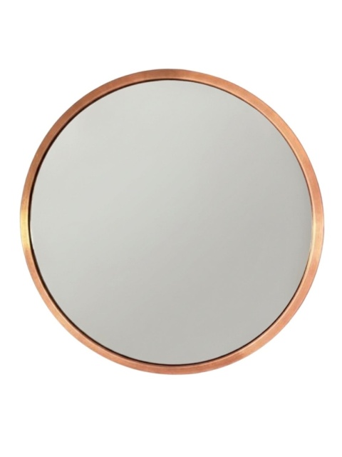 Lustro Zuiver Bandit Copper – widok z przodu.