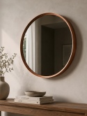 Lustro ścienne Bandit Copper miedziane 60 cm Zuiver