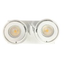 Dwie głowice reflektora LUCI-2 DTW – zbliżenie na źródła światła.